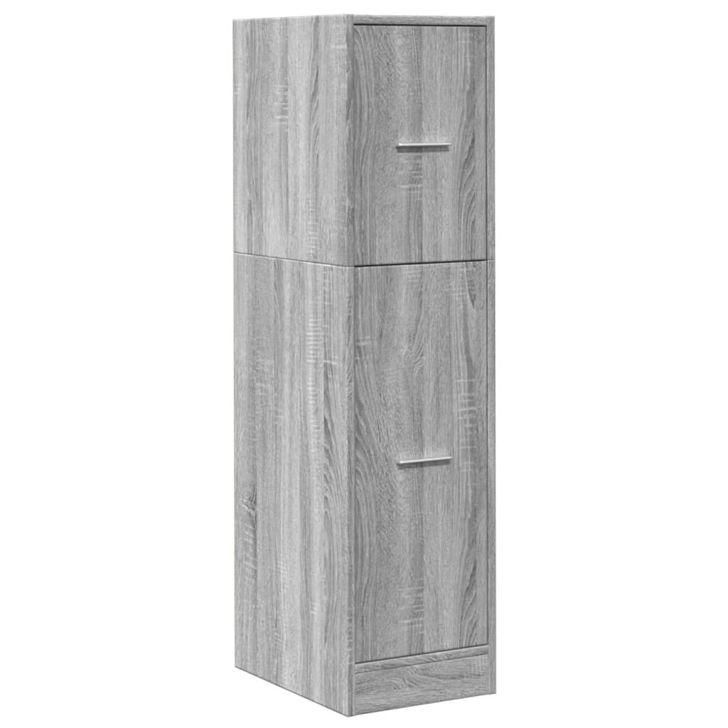 Apothekerschrank Weiß 30 x 41 x 174,5 cm Holzwerkstoff