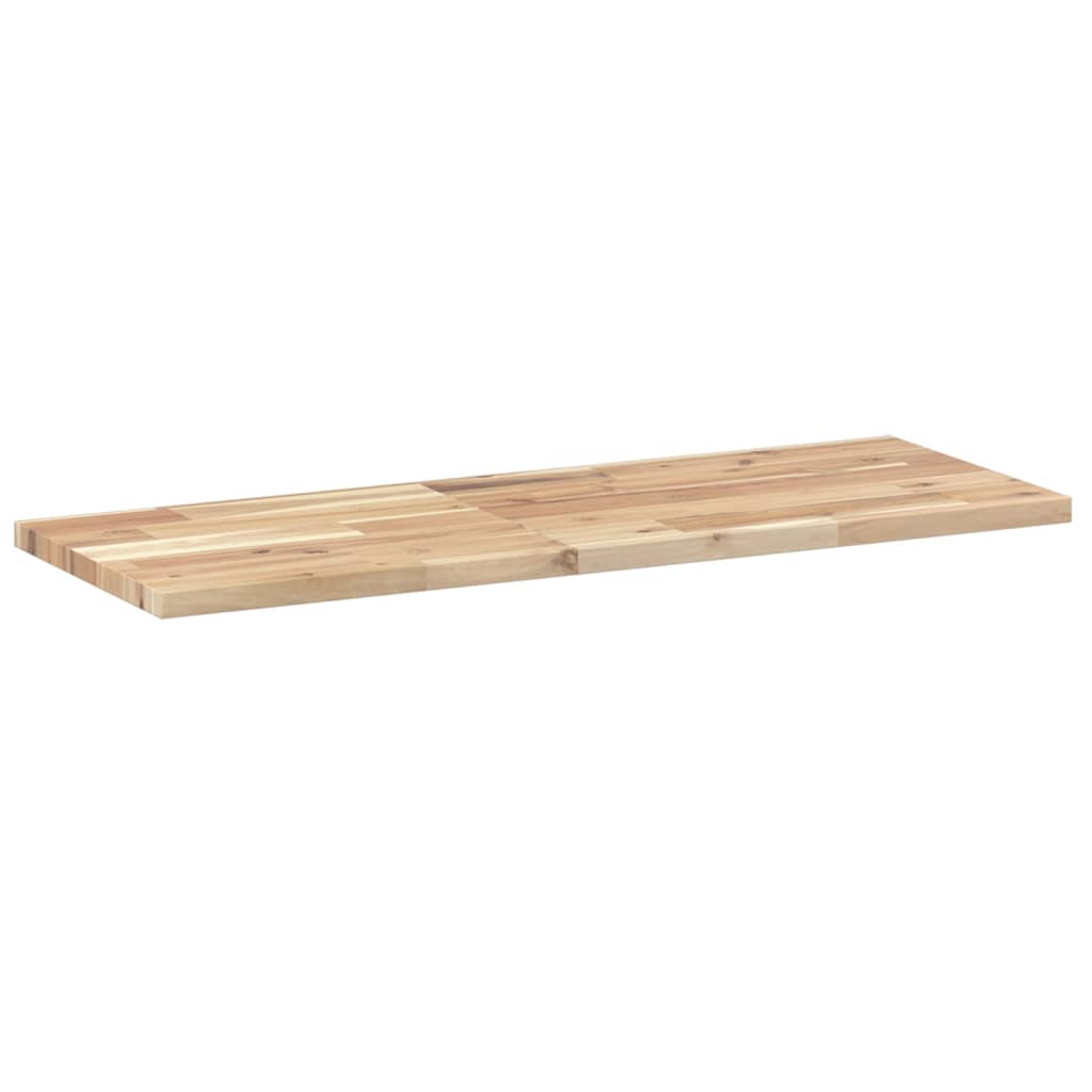 Tischplatte 40x20x2 cm Rechteckig Massivholz Akazie