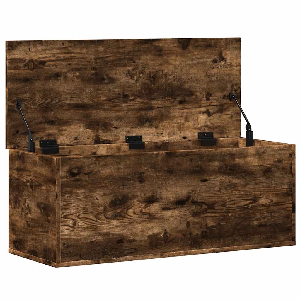 Aufbewahrungstruhe Weiß 84x42x46 cm Holzwerkstoff