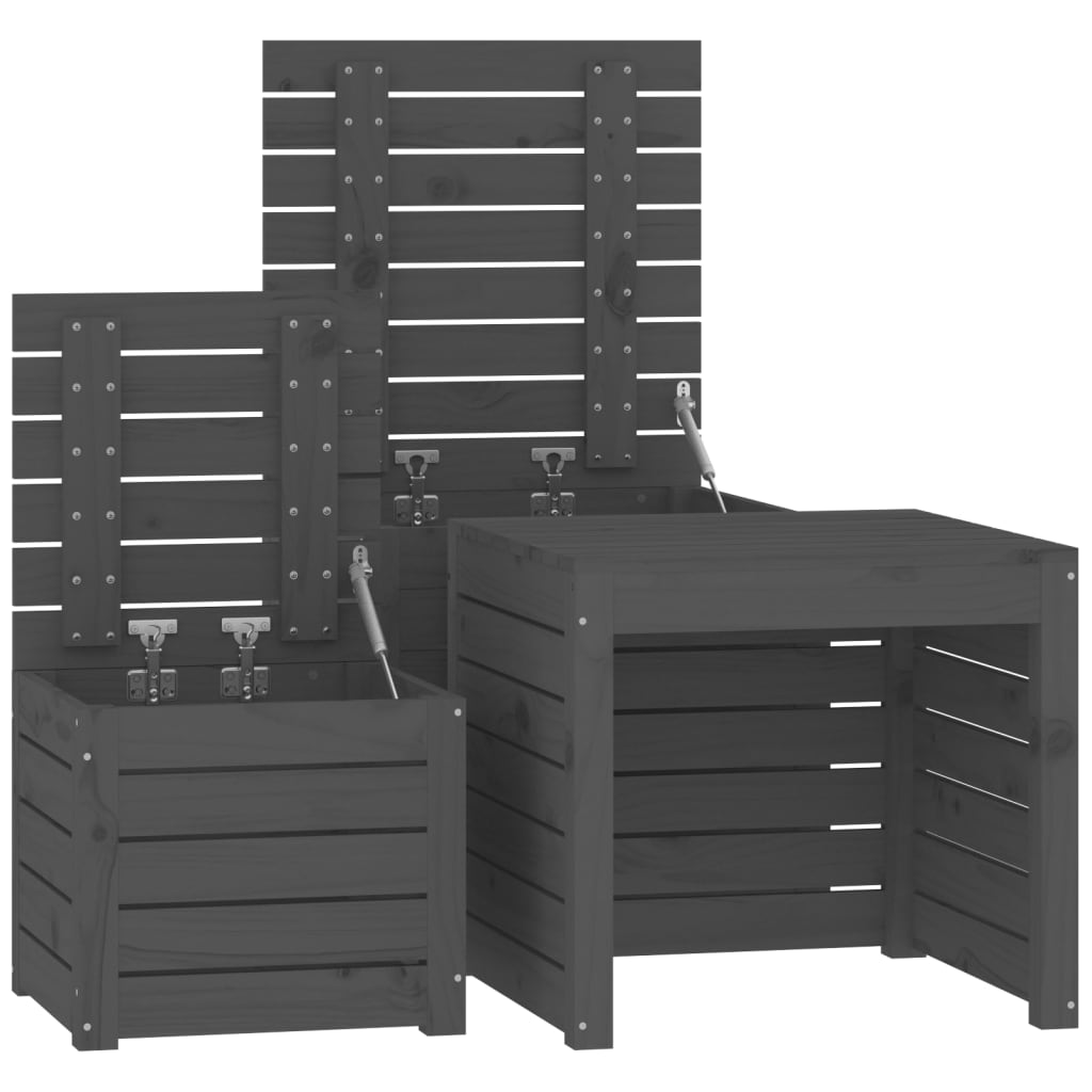 Gartenbox 101x50,5x46,5 cm Massivholz Kiefer