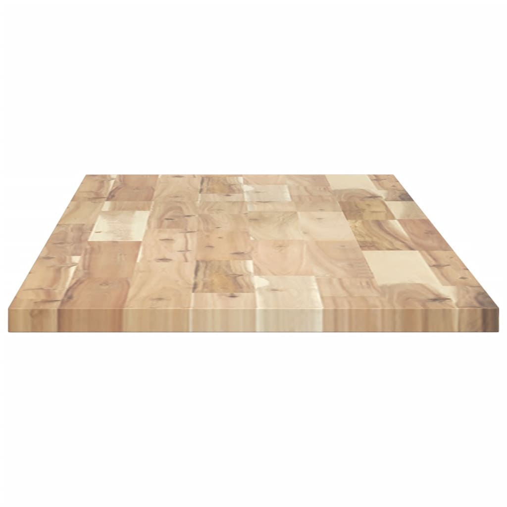 Tischplatte 40x20x2 cm Rechteckig Massivholz Akazie