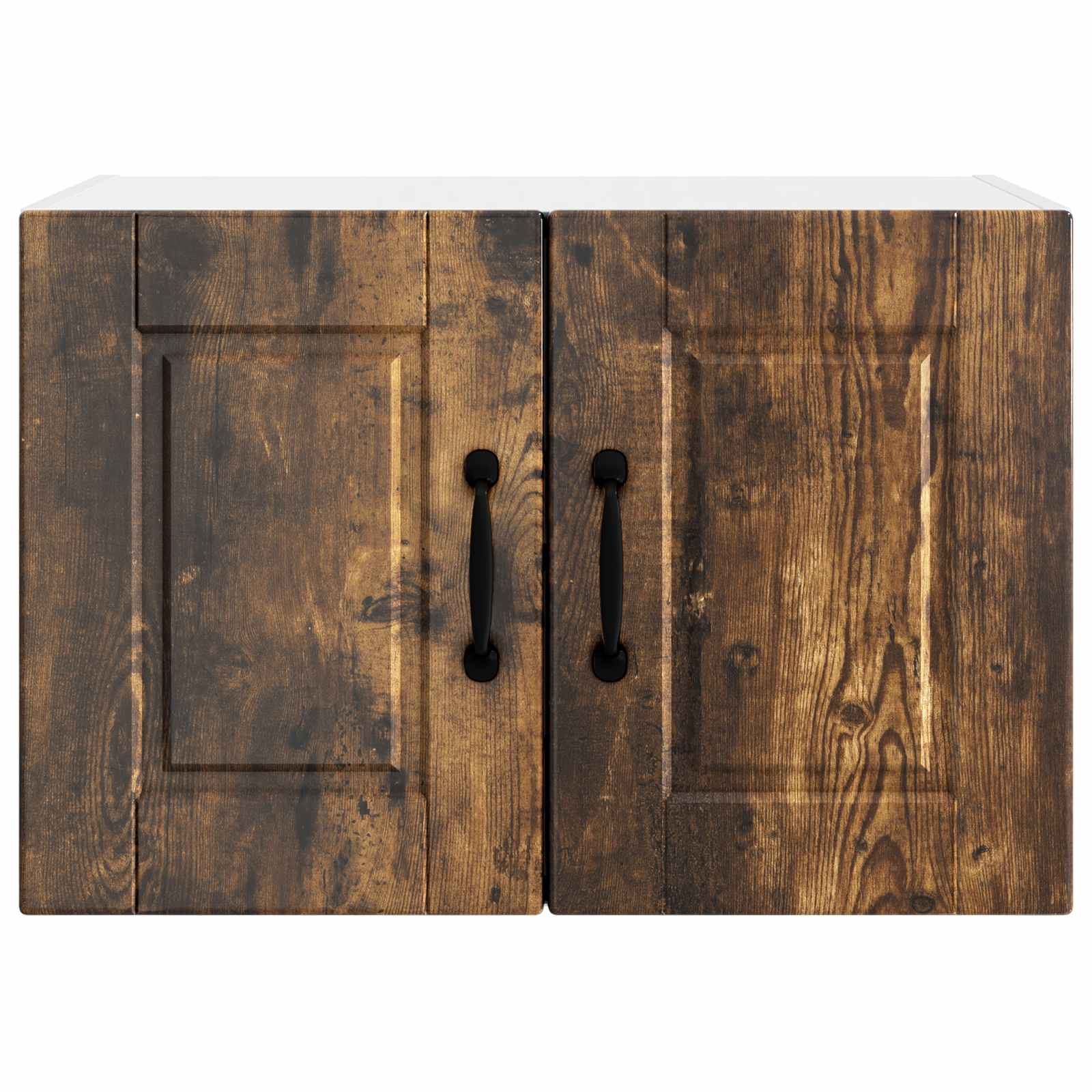 Herdumbauschränke 2 Stk. Porto Weiß Holzwerkstoff