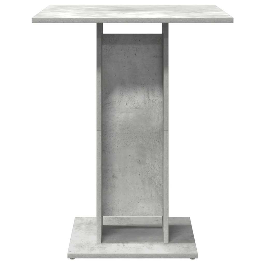 Bistrotisch Weiß 60x60x75 cm Holzwerkstoff