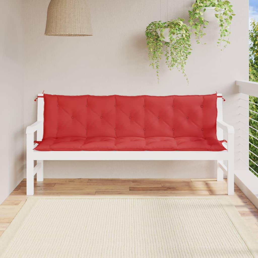 Gartenbank-Auflagen 2 Stk. Königsblau 100x50x7 cm Oxford-Gewebe
