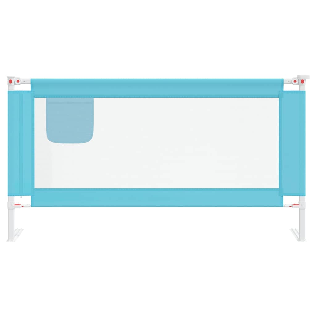 Kleinkind-Bettschutzgitter Grün 90x25 cm Stoff