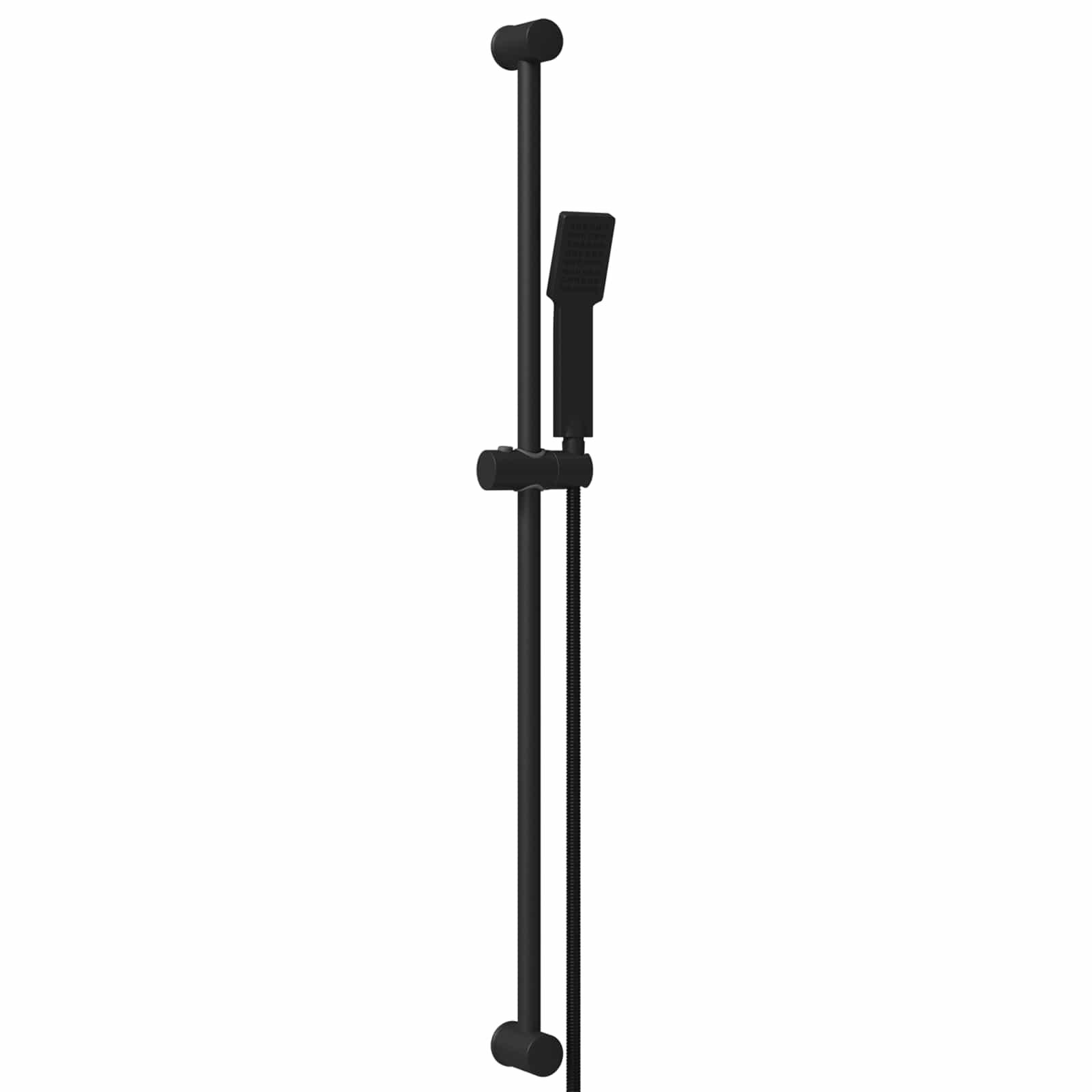 Duschsystem-Set Chrom 70 cm Edelstahl