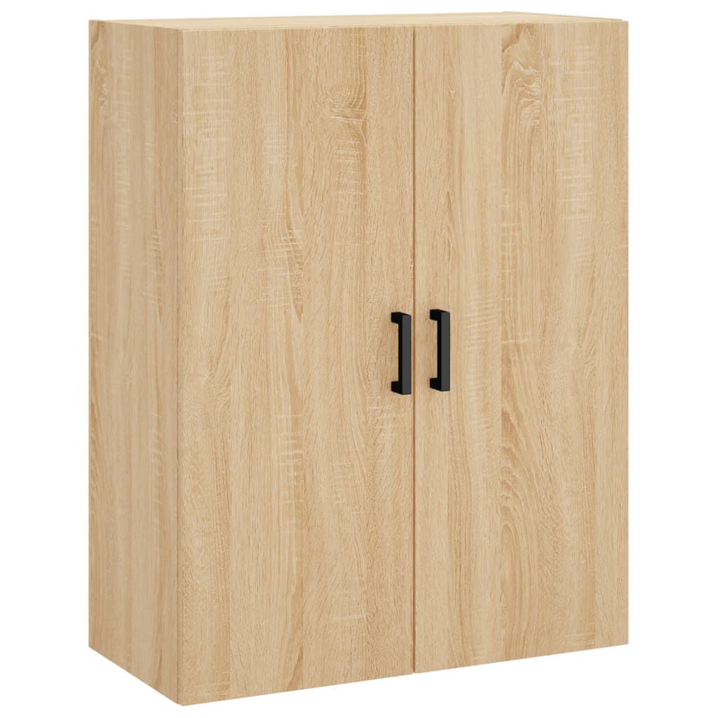 Highboard Betongrau 69,5x34x180 cm Holzwerkstoff