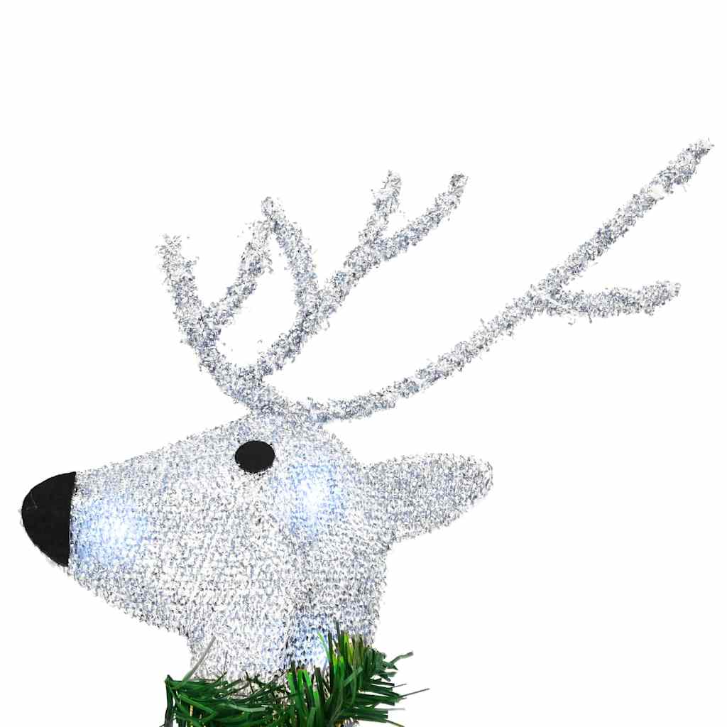 LED Rentiere 5 pcs Gold Stoff