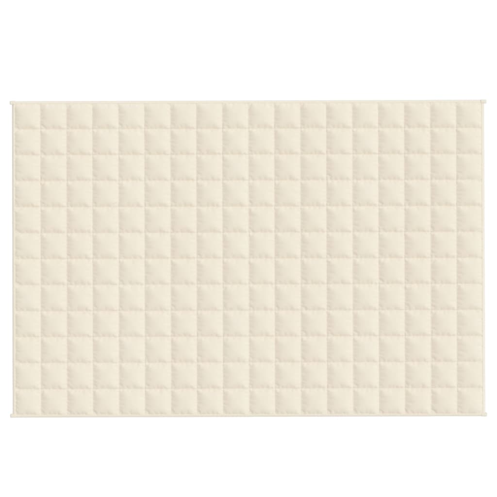 Gewichtsdecke Grau 122x183 cm 5 kg Stoff