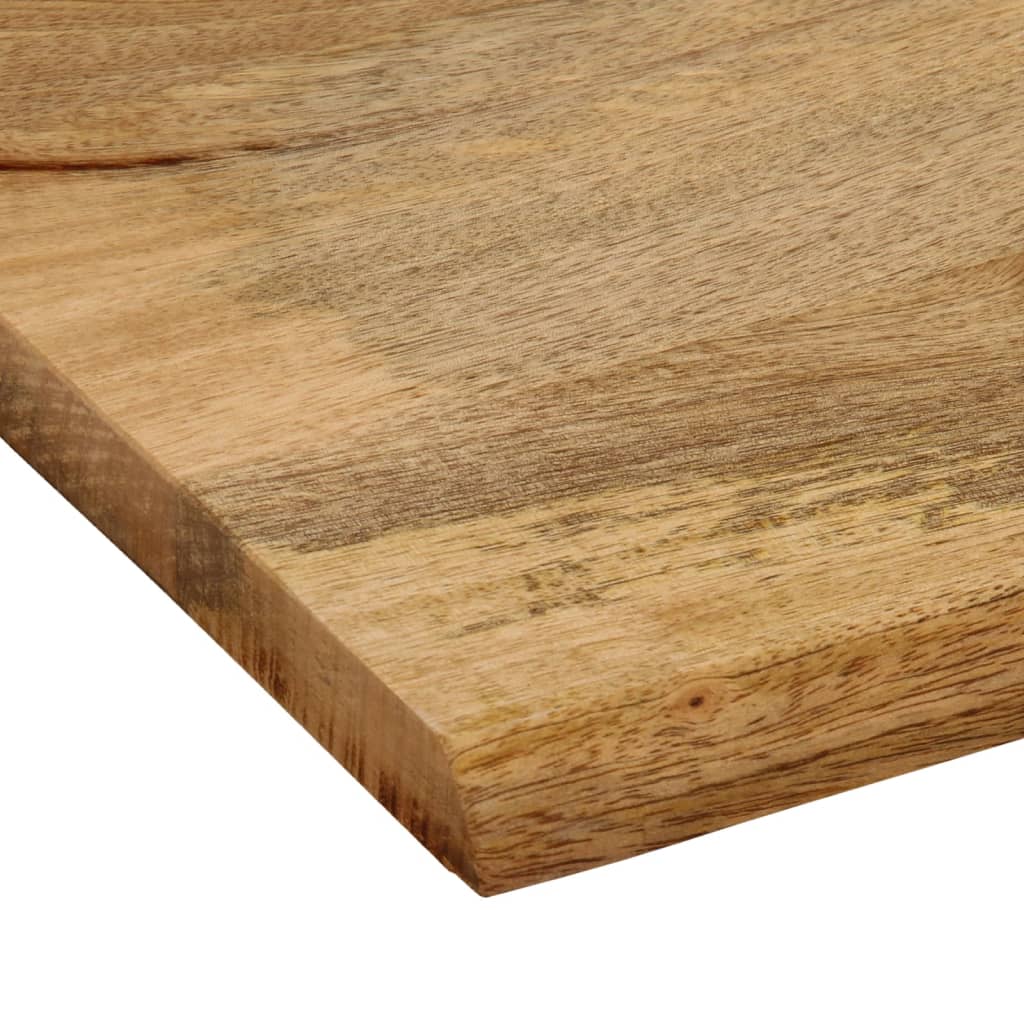 Tischplatte 40x40x2,5 cm Rechteckig Massivholz Akazie Baumkante
