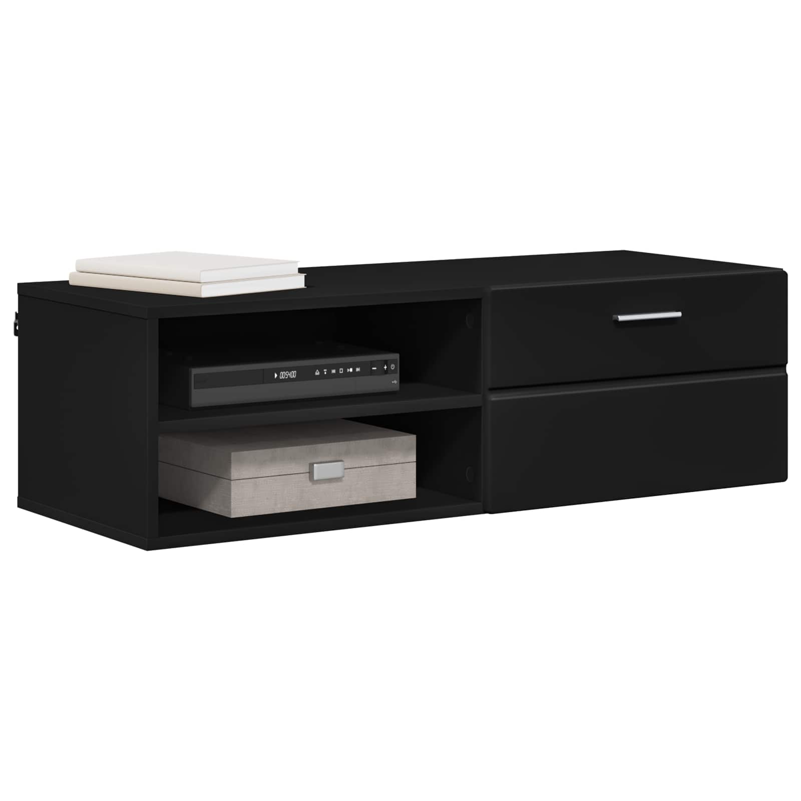 Highboard mit Regal FLORIN Weiß 60 x 35 x 182 cm Holzwerkstoff