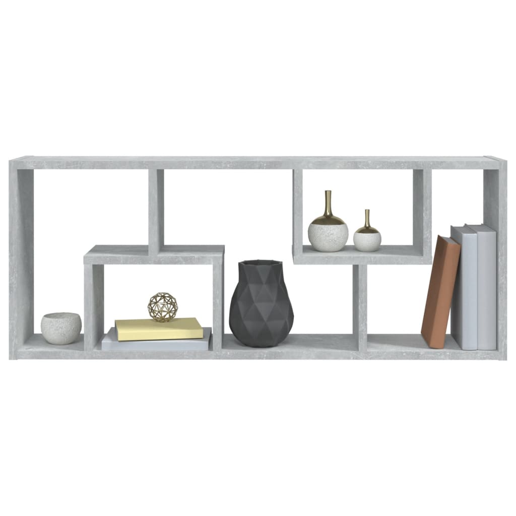 Wandregal Weiß 36x16x90 cm Holzwerkstoff