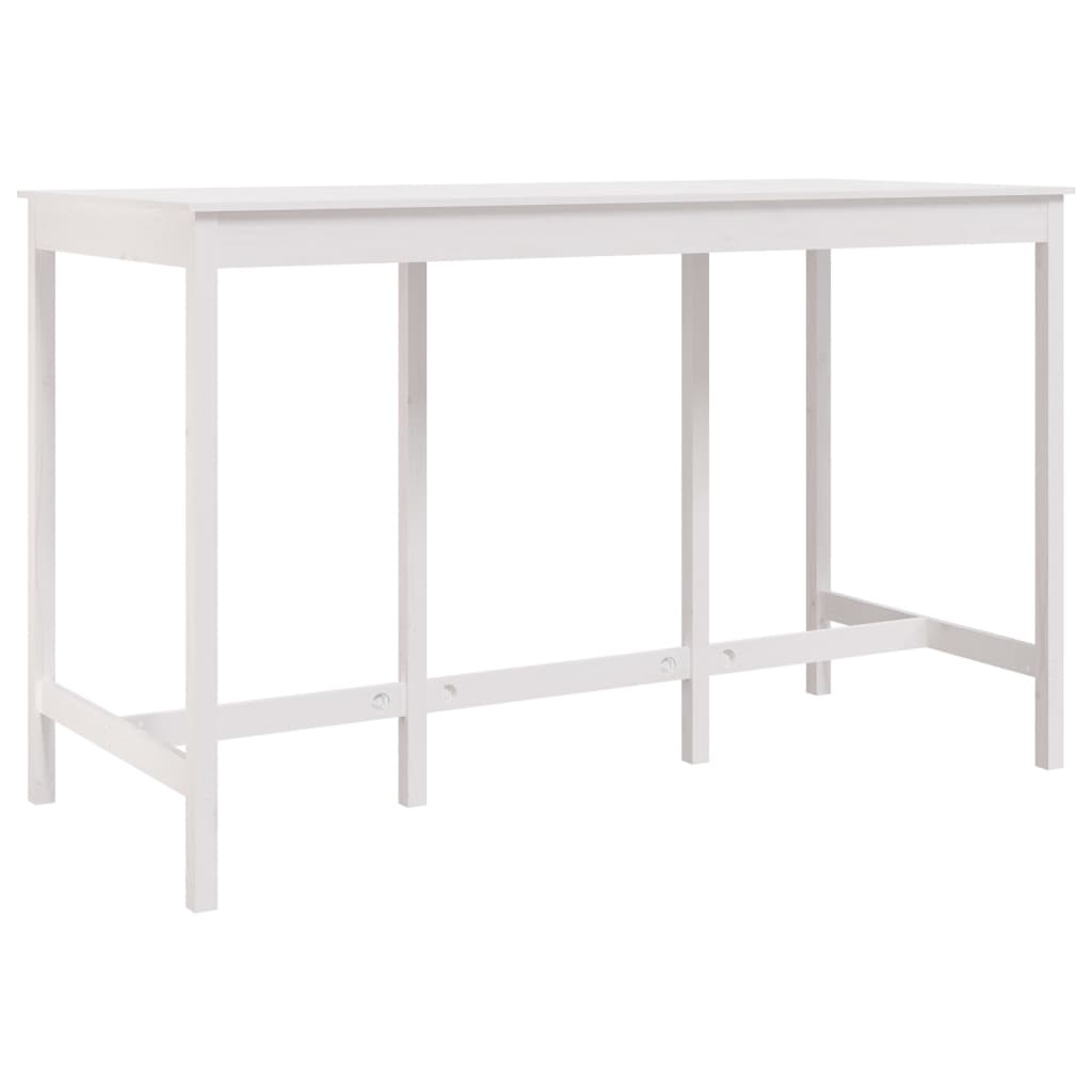 Bartisch Honigbraun 140x80x110 cm Massivholz Kiefer