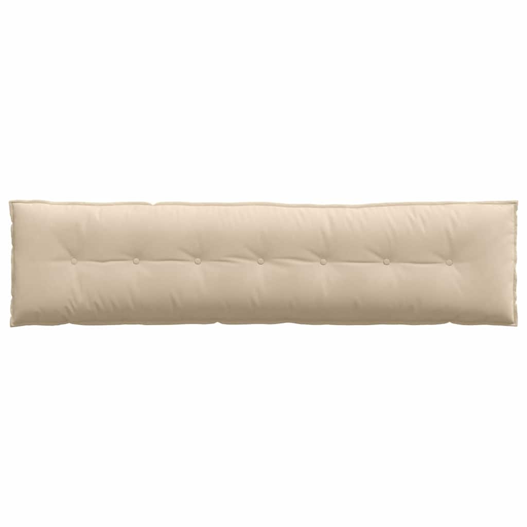 Rückenkissen Taupe 50 x 45 cm Mikrofaserstoff