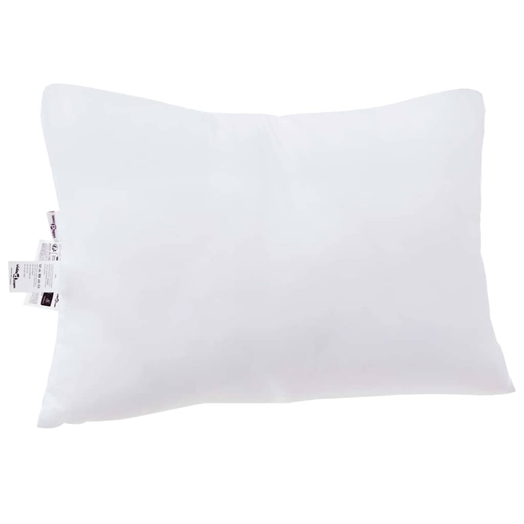 Kopfkissen mit Kissen Weiß 60 x 40 x 20 cm Polyester