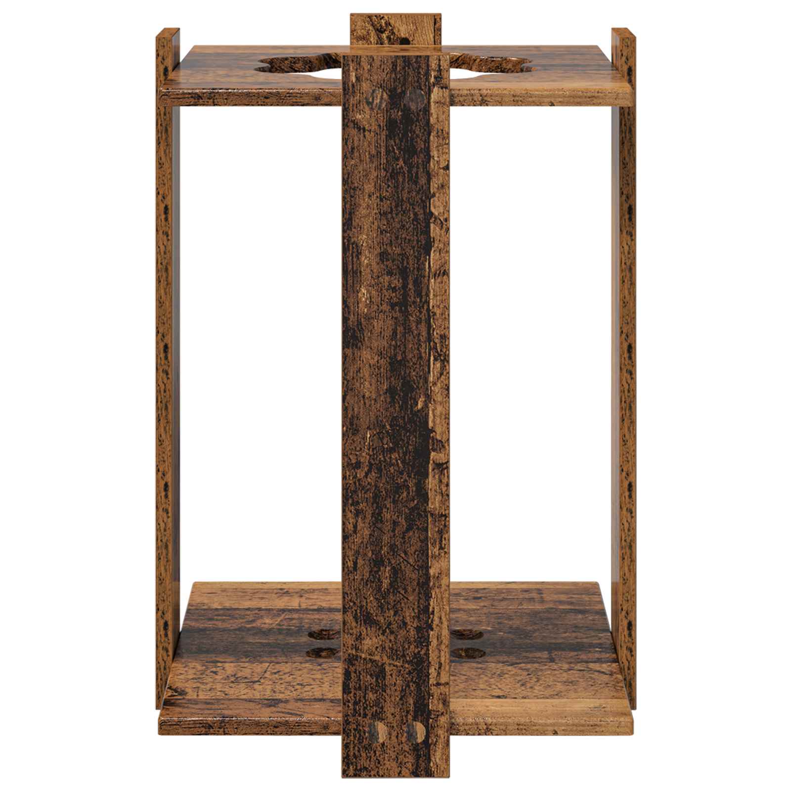 Billardqueue-Ständer Holzwerkstoff 42 x 43 x 60 cm Weiß