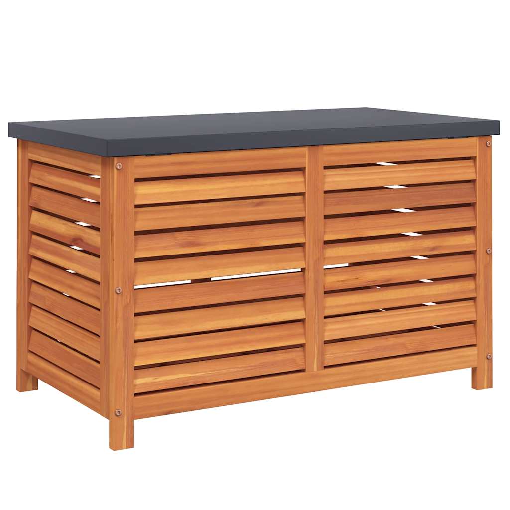 Gartenbox 60x50x55 cm Massivholz Eukalyptus
