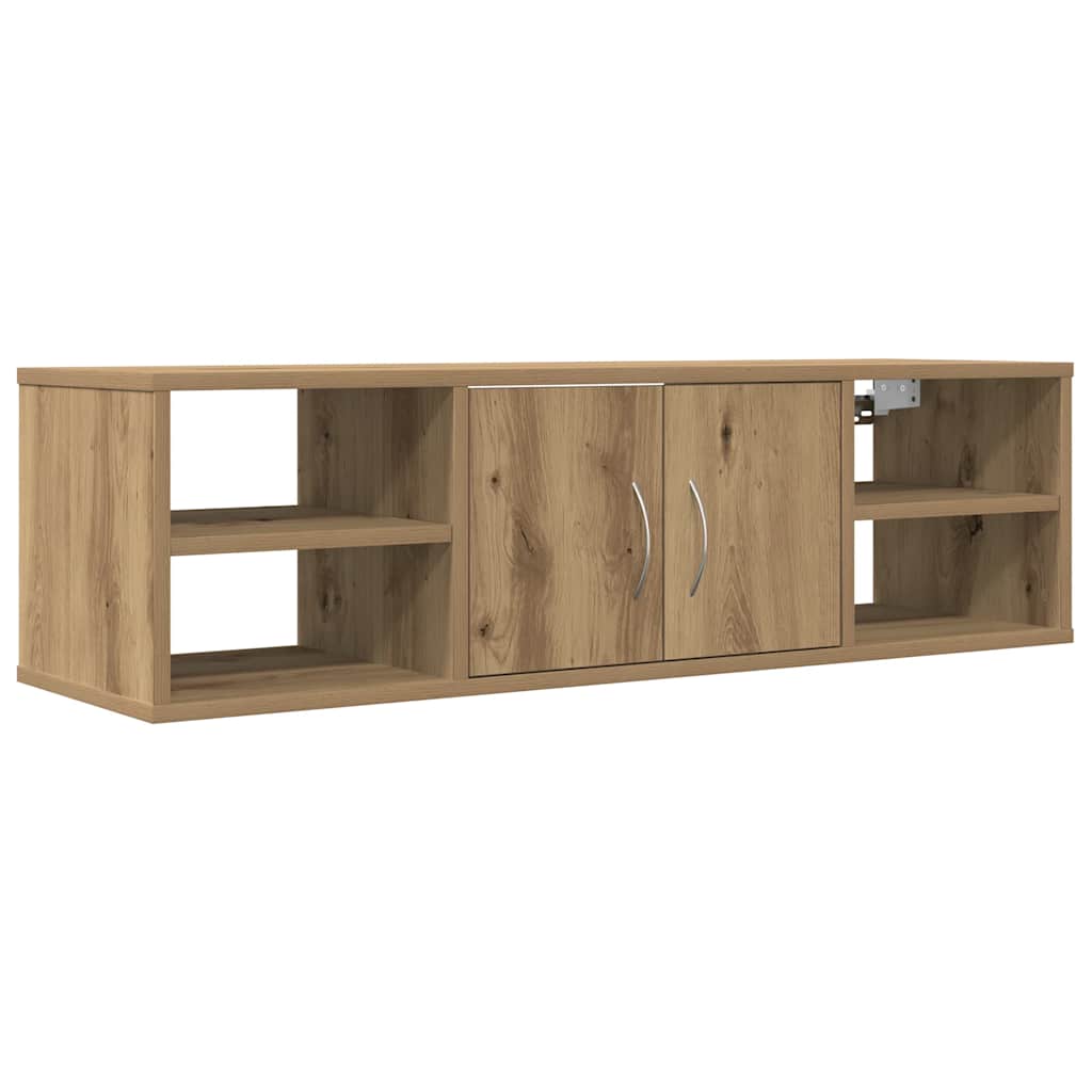 Wandregal Weiß 102x30x29 cm Holzwerkstoff