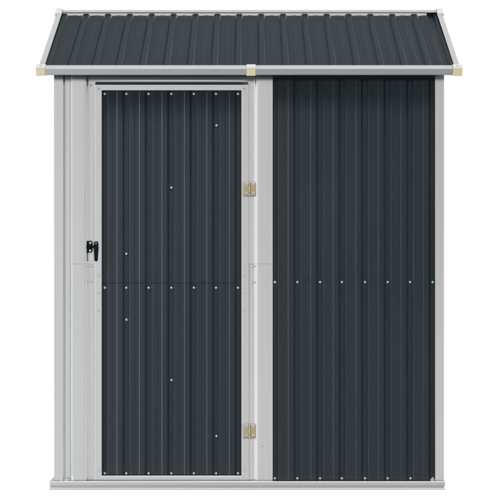 Gartenhaus Hellgrau 192x152,5x237 cm Verzinkter Stahl