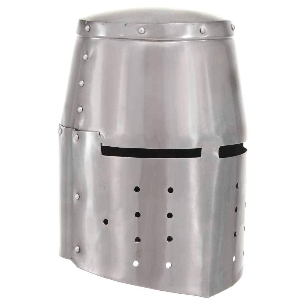 Preußische Pickelhaube Antik Replik für LARP Schwarz Stahl