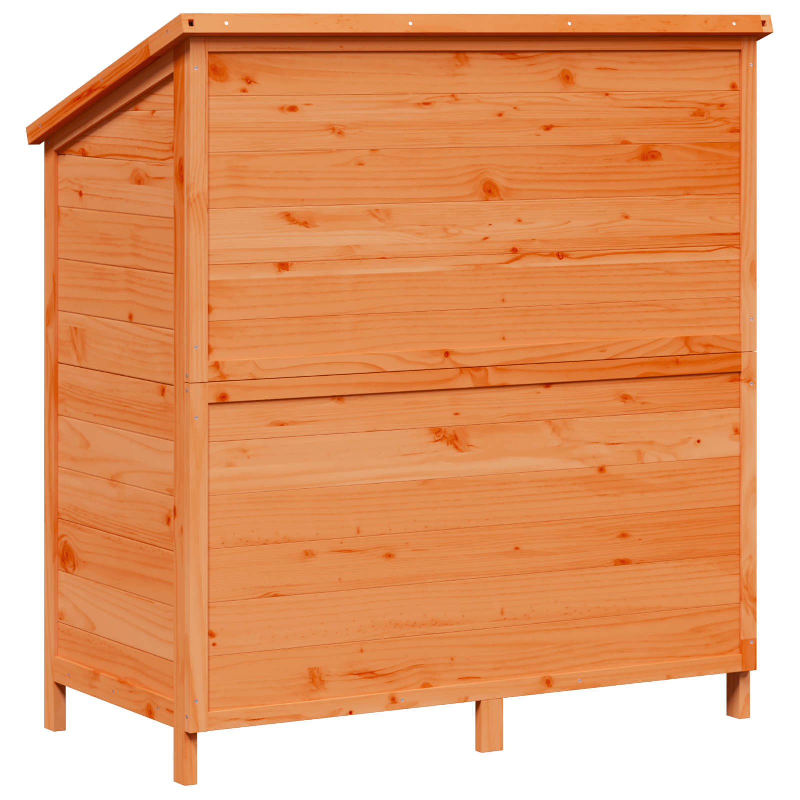 Gartenschuppen Natur 59 x 56 x 113,5 cm Massivholz aus Fichte